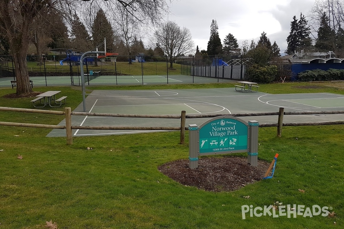 Photo of Pickleball at Norwood Village Neighborhood Park